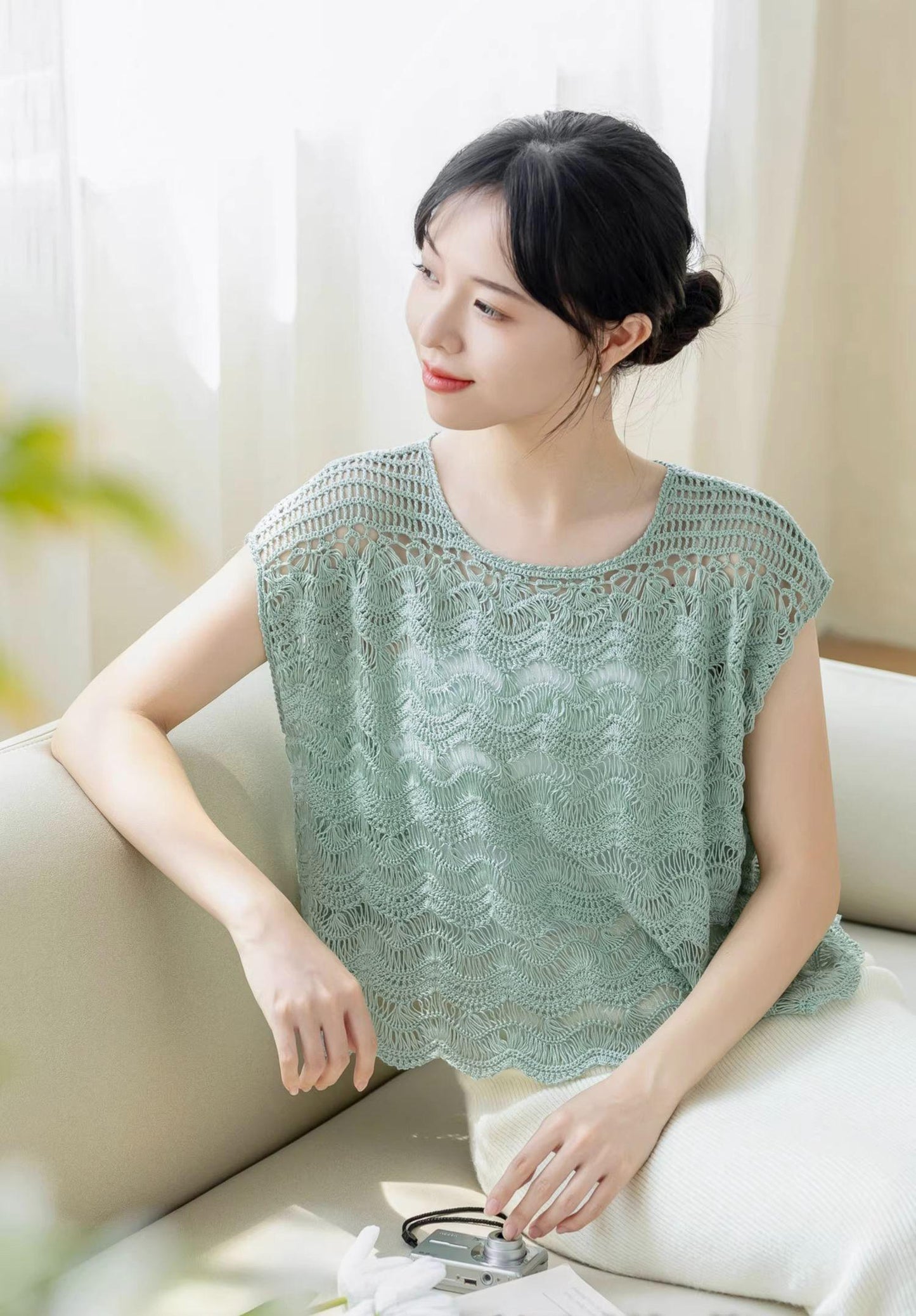 Siyang Vest Crochet Yarn Kit