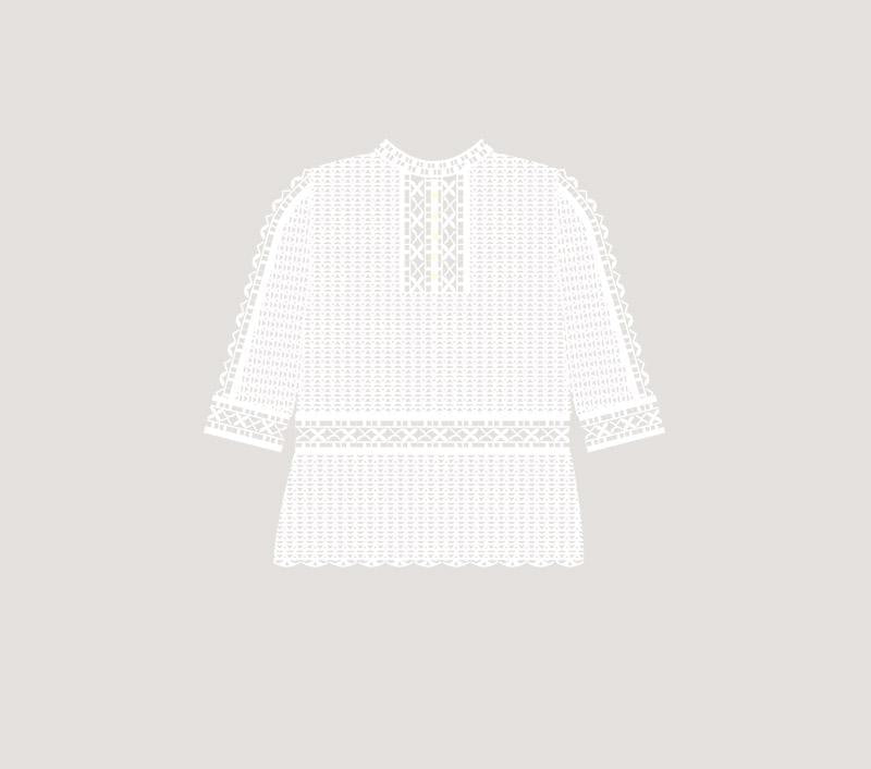 Refreshing Blouse Crochet Kit