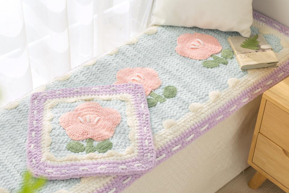 Sweet Blossom Crochet Yarn Kit