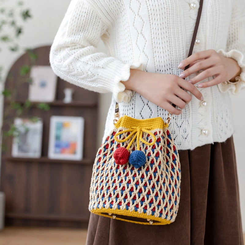 Tulip Drawstring Crochet Pattern