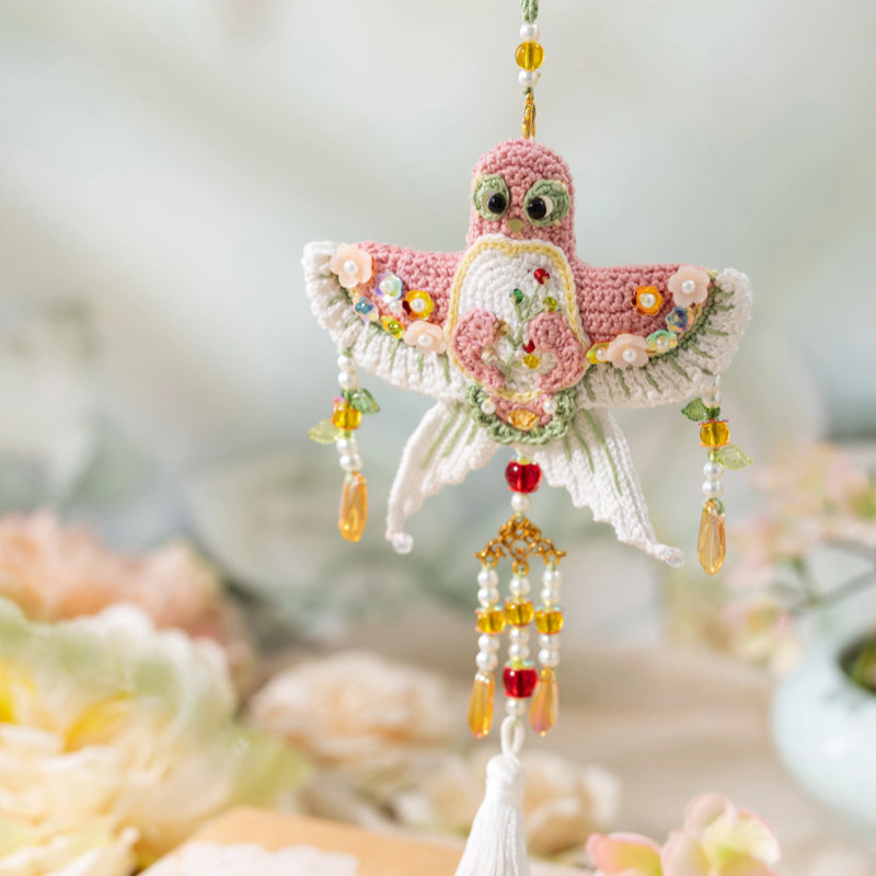 Swallow Spring Sachet Crochet Pattern