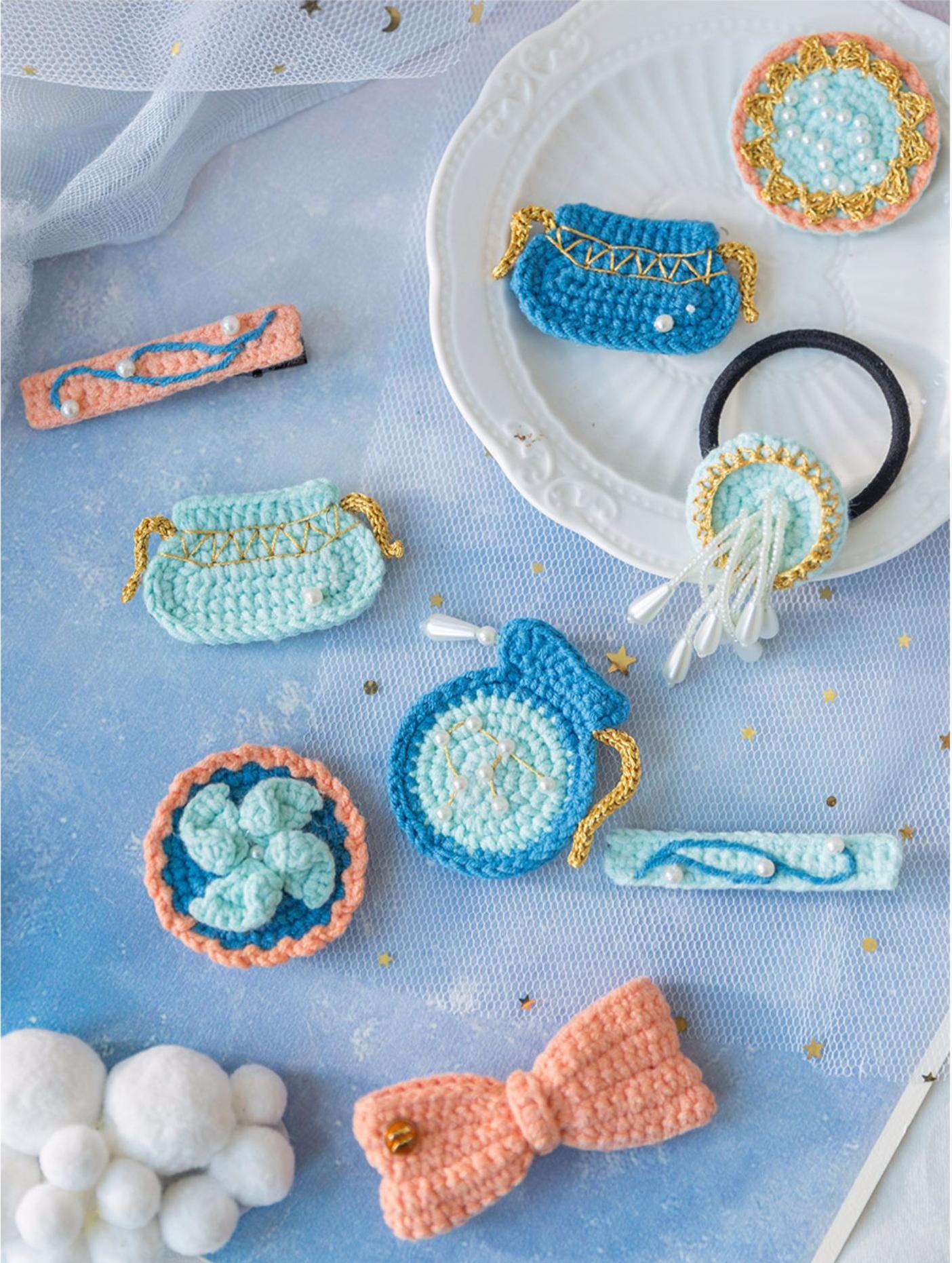 Constellation Hair Pin Crochet Pattern