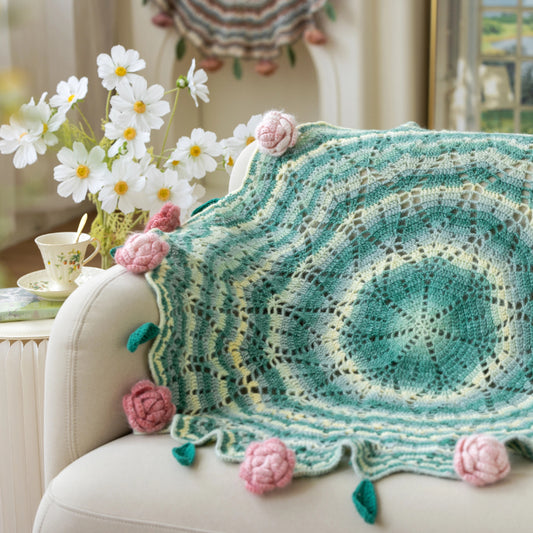 Heartfelt Bouquet Blanket Crochet Pattern