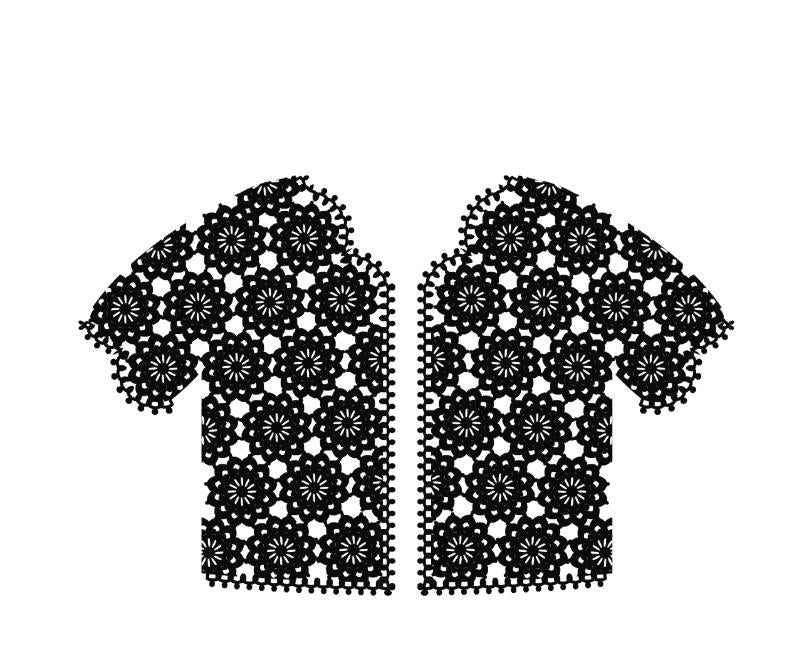 Spring Longing Lace Top Crochet Yarn Kit | Susan's Family