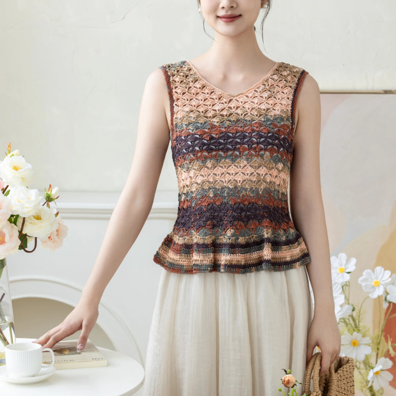 Feather Fan Top Crochet Pattern