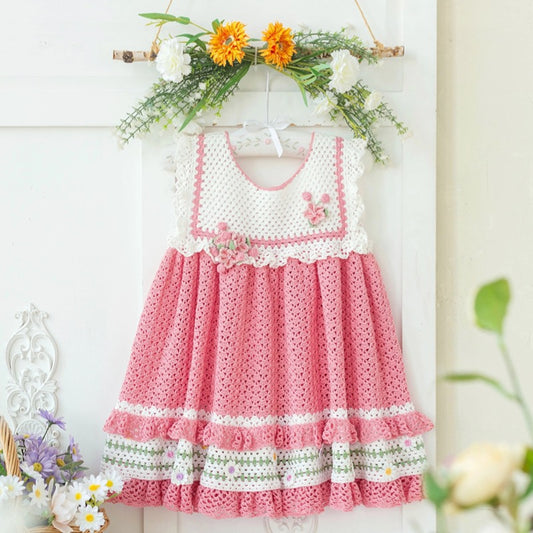 Kit de crochet pour robe Jacaranda | Série Sensations botaniques | La famille de Susan