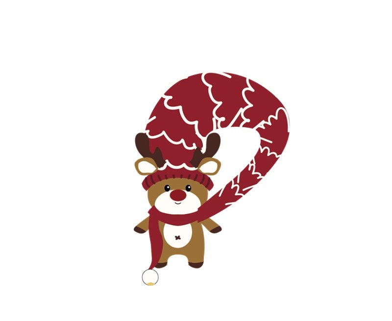 Christmas Tree Scarf Crochet Kit