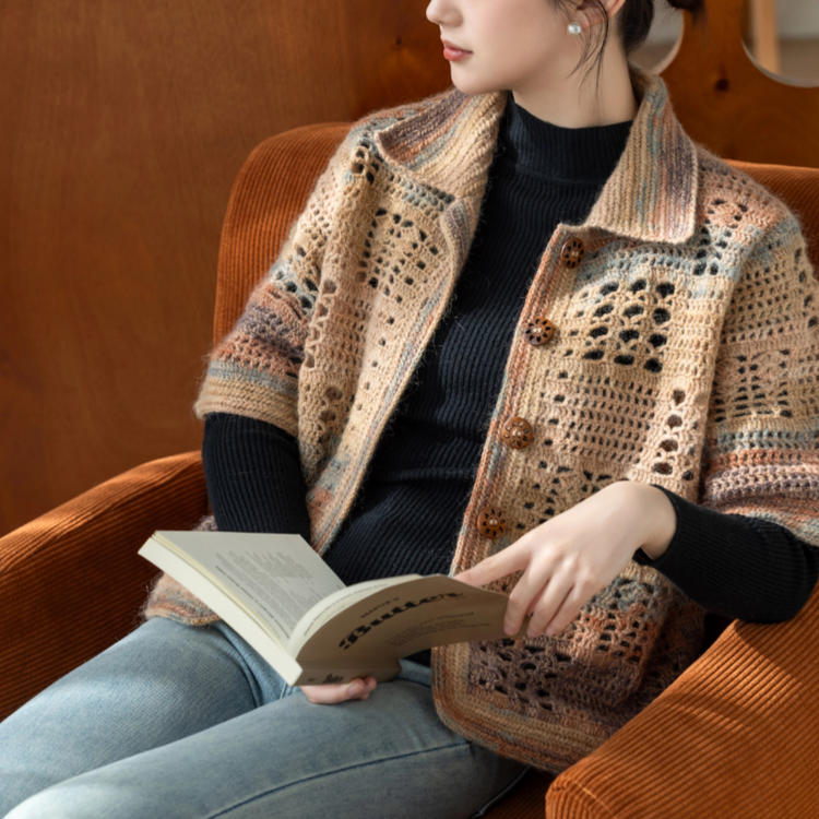 Starlight Couple Cardigan Crochet Pattern