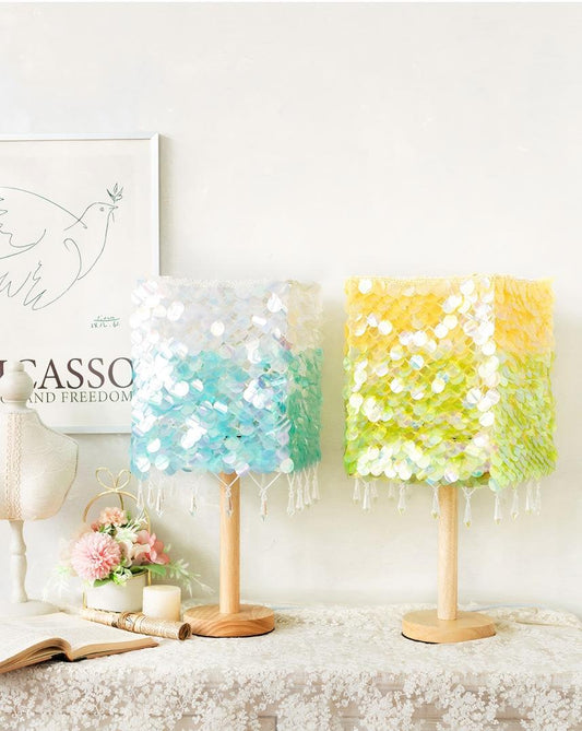 Mermaid's Glow Lampshade Crochet Kit