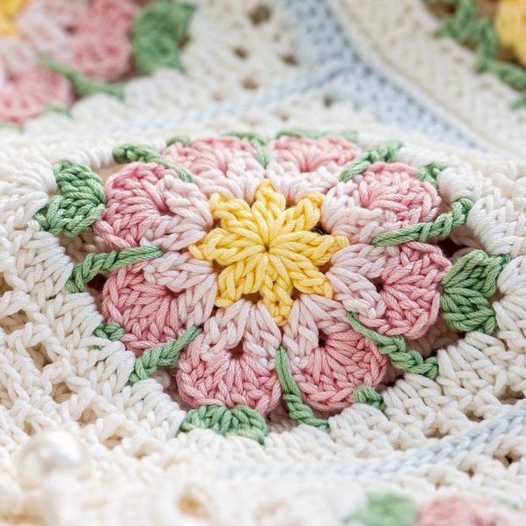 Spring Flower Cardigan Crochet Pattern