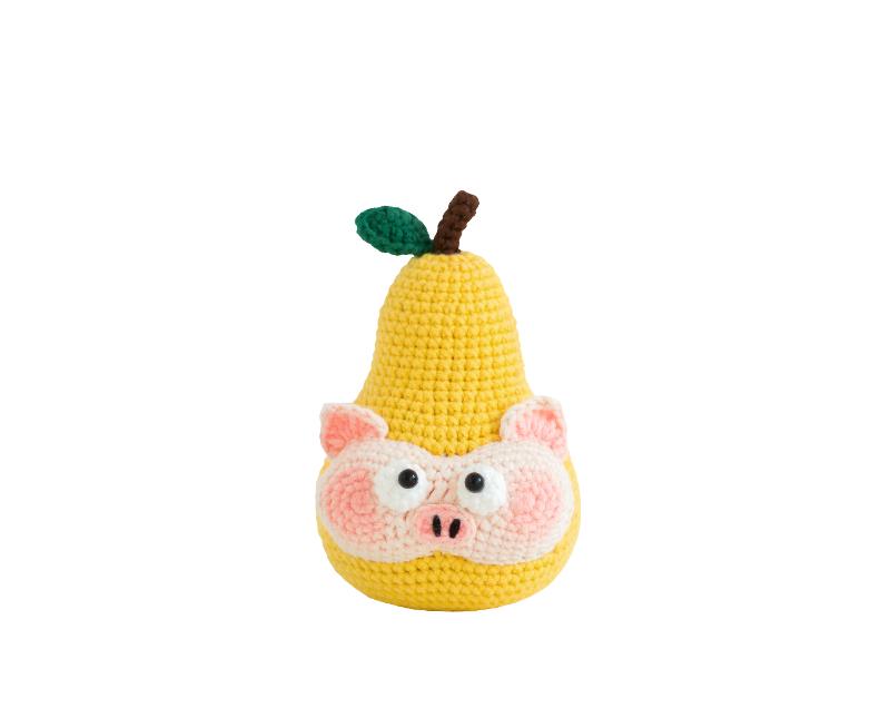 Fruity Piggy Crochet Pattern