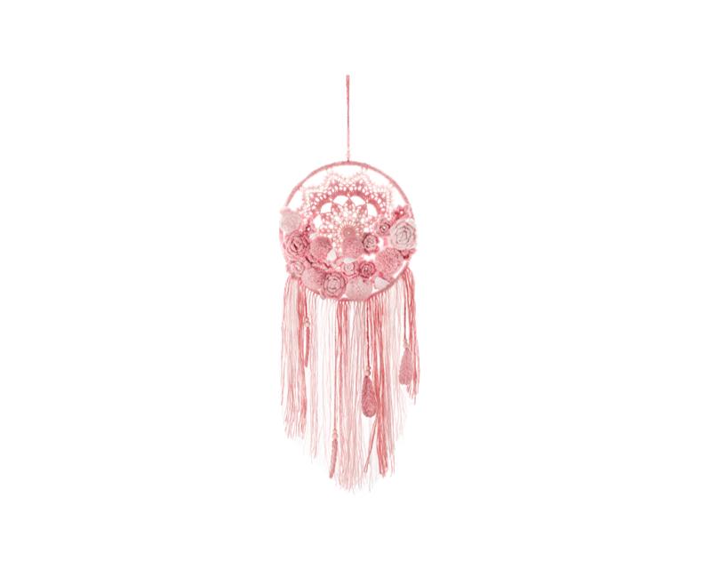 Floral Feather Dreamcatcher Crochet Yarn Kit