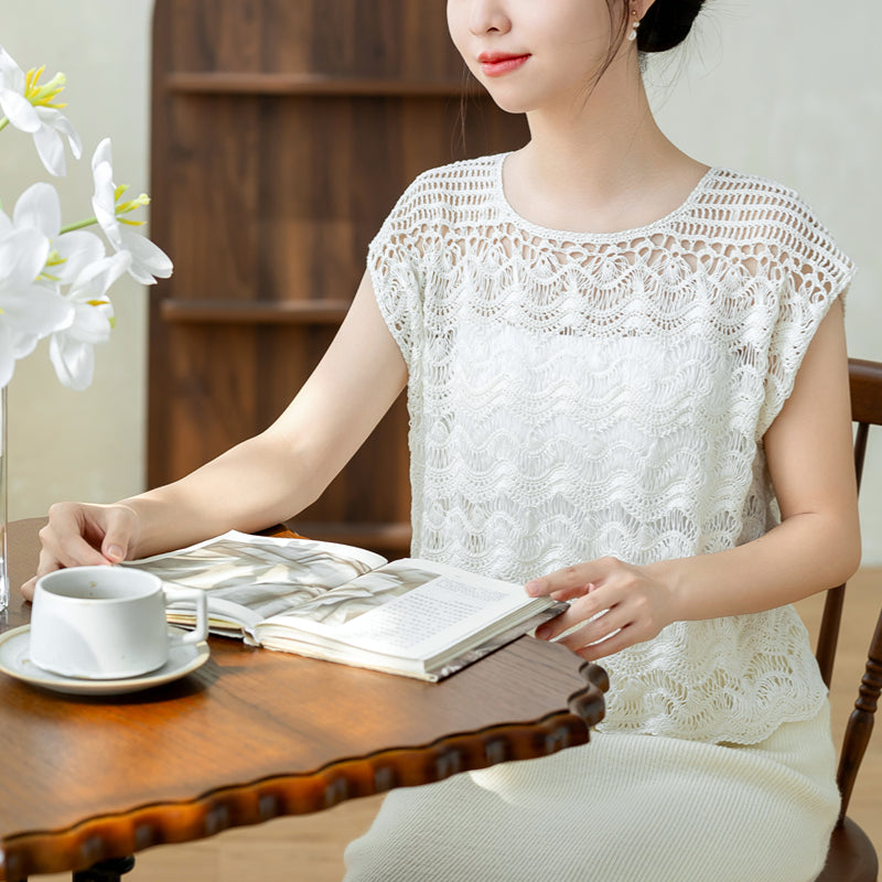 Siyang Vest Crochet Yarn Kit