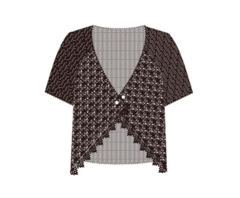 Fangjin Cardigan Crochet Yarn Kit
