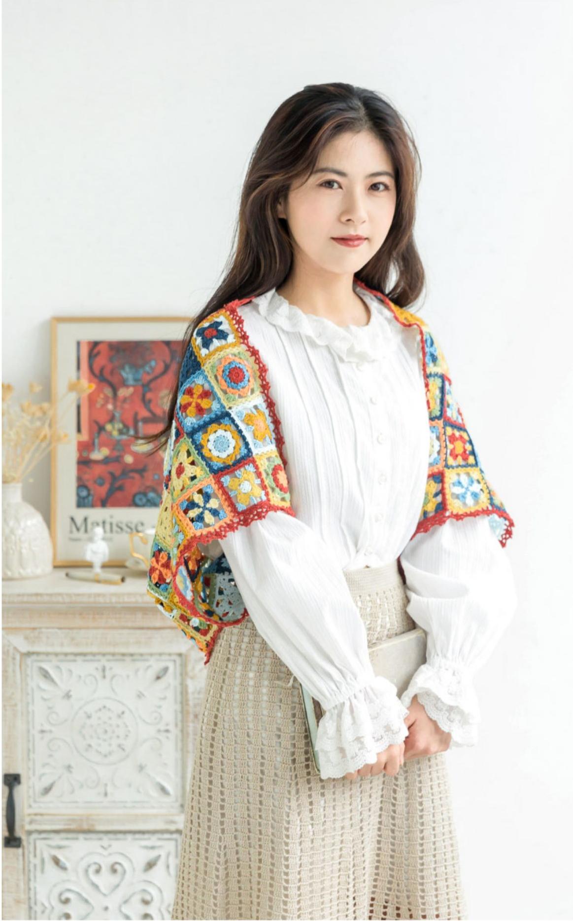 Mexican Tile Lace Blanket Crochet Pattern