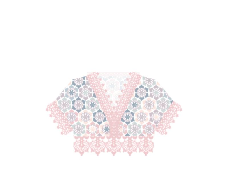 Yili Cardigan Crochet Yarn Kit