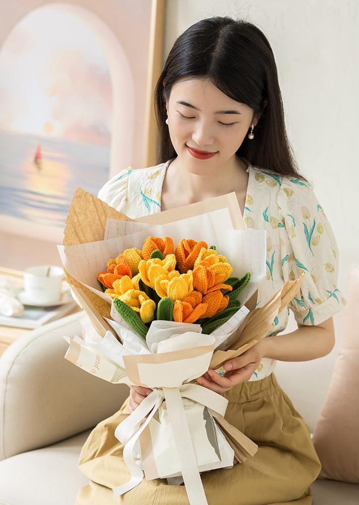 Artistic Bouquet Crochet Kit