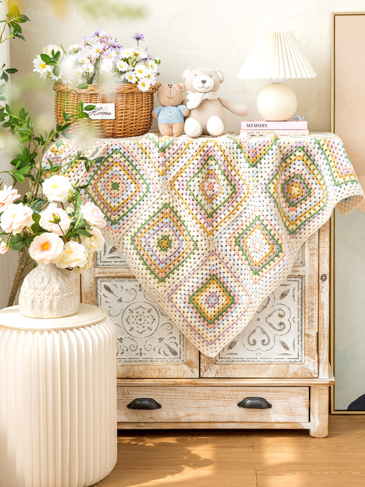 Digitales Häkelmuster für die Decke „Sundial Dreams“