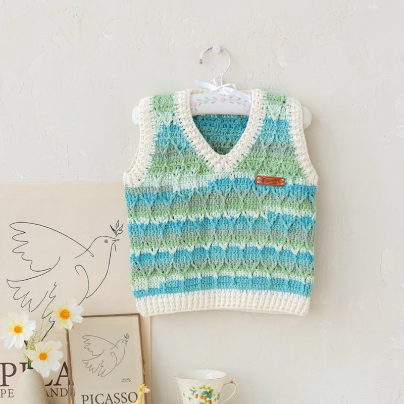 Fresh Mint Vest Crochet Pattern