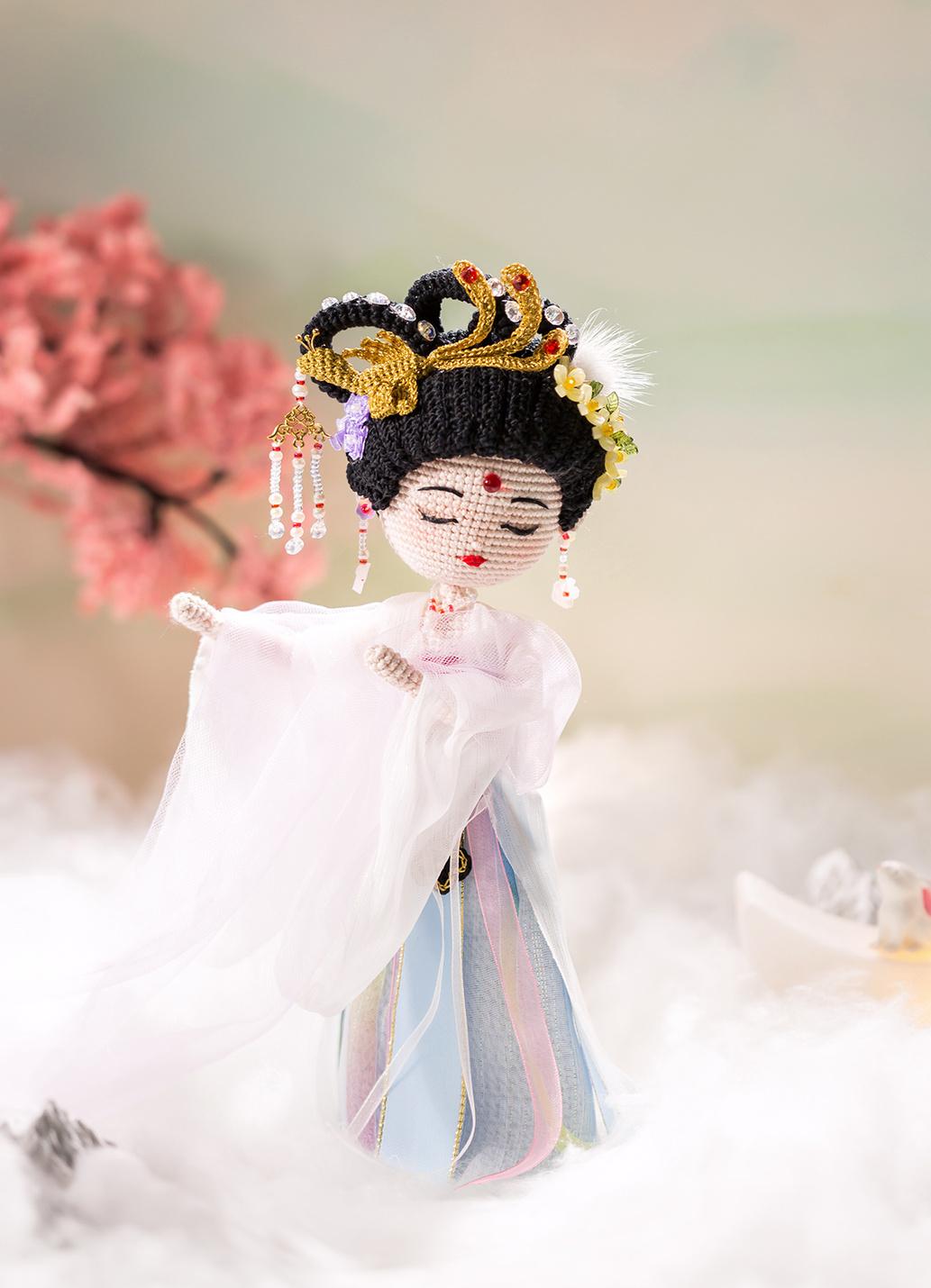 Chang'e Doll Crochet Yarn Kit