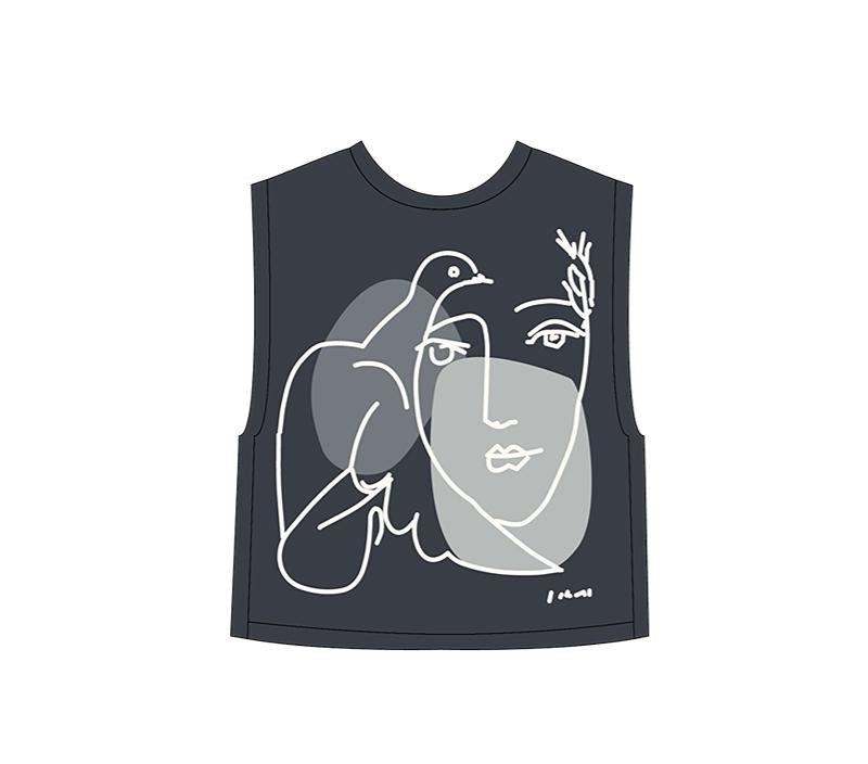 Picasso¡¯s Sketch Vest Knit Yarn Kit | Tribute to Art Series | Susan's Family