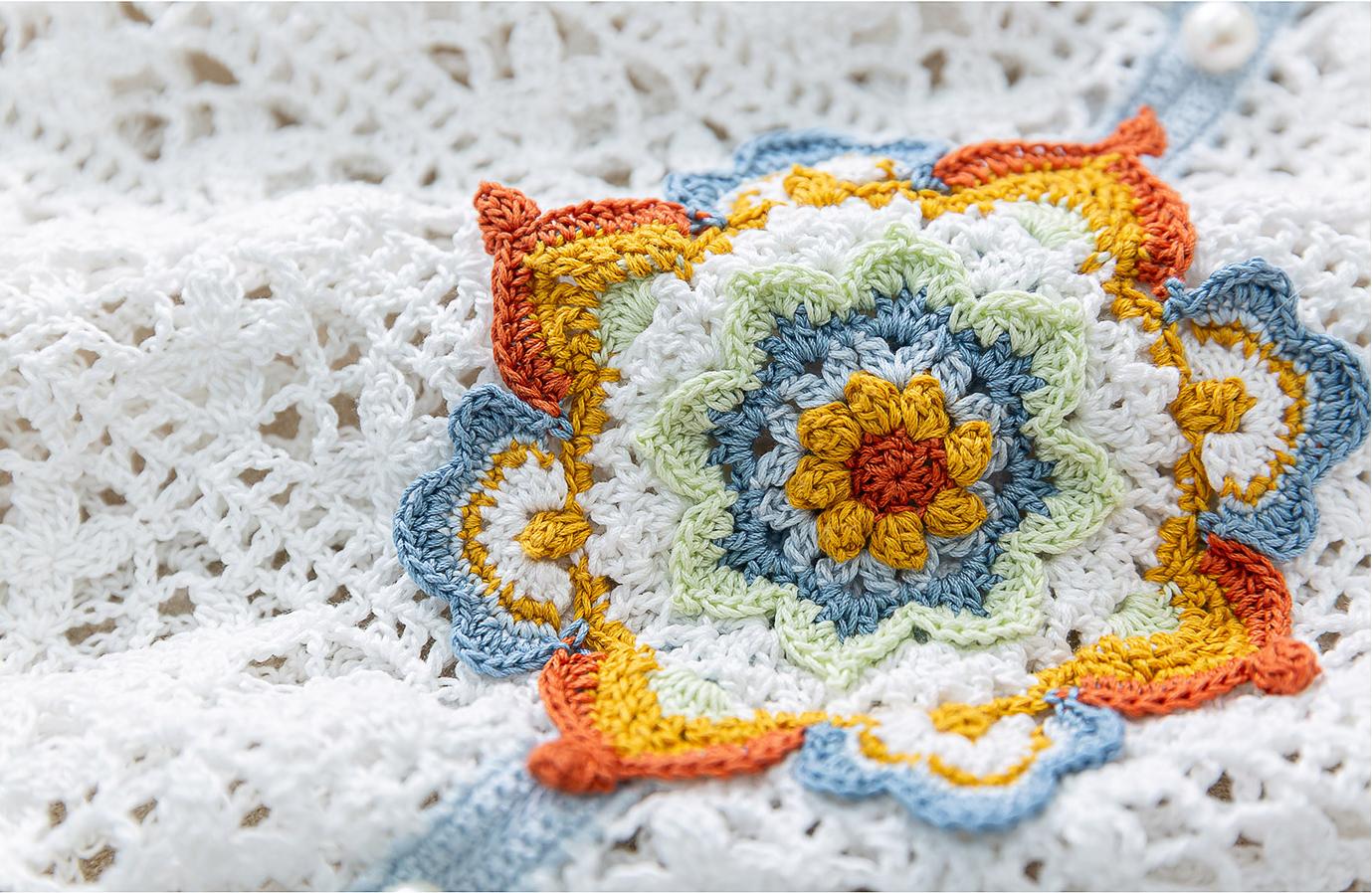 Queyu Lace Vest Crochet Kit