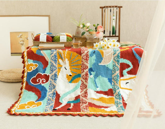 Silk Road Myth Blanket Digital Crochet Pattern