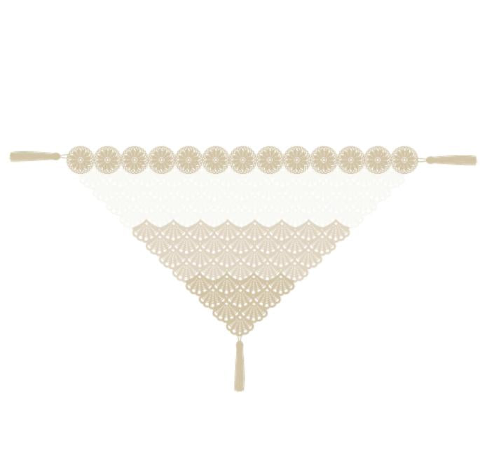 Shell-Glint Shawl Crochet Kit