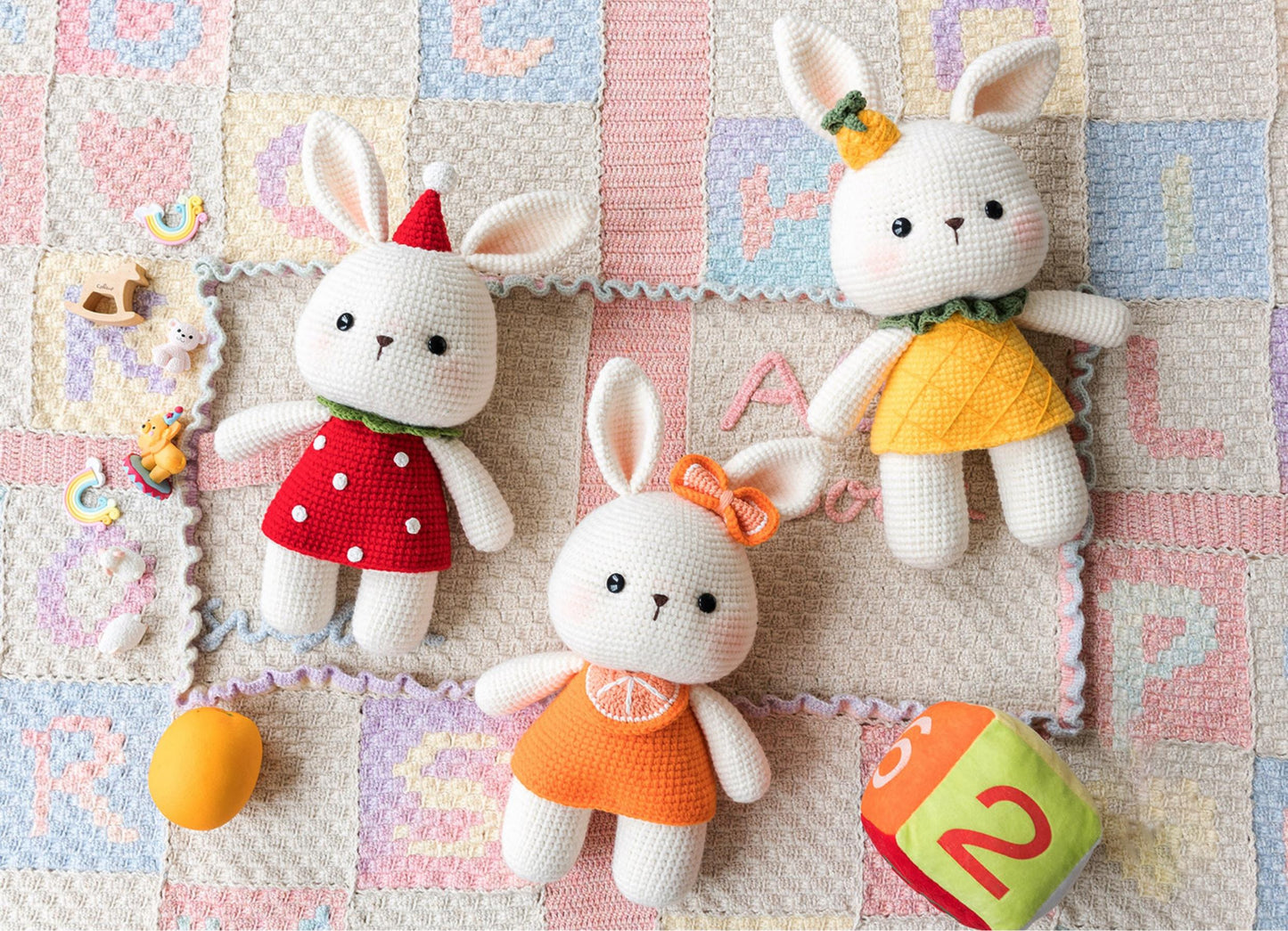 Fruity Bunny Crochet Kit