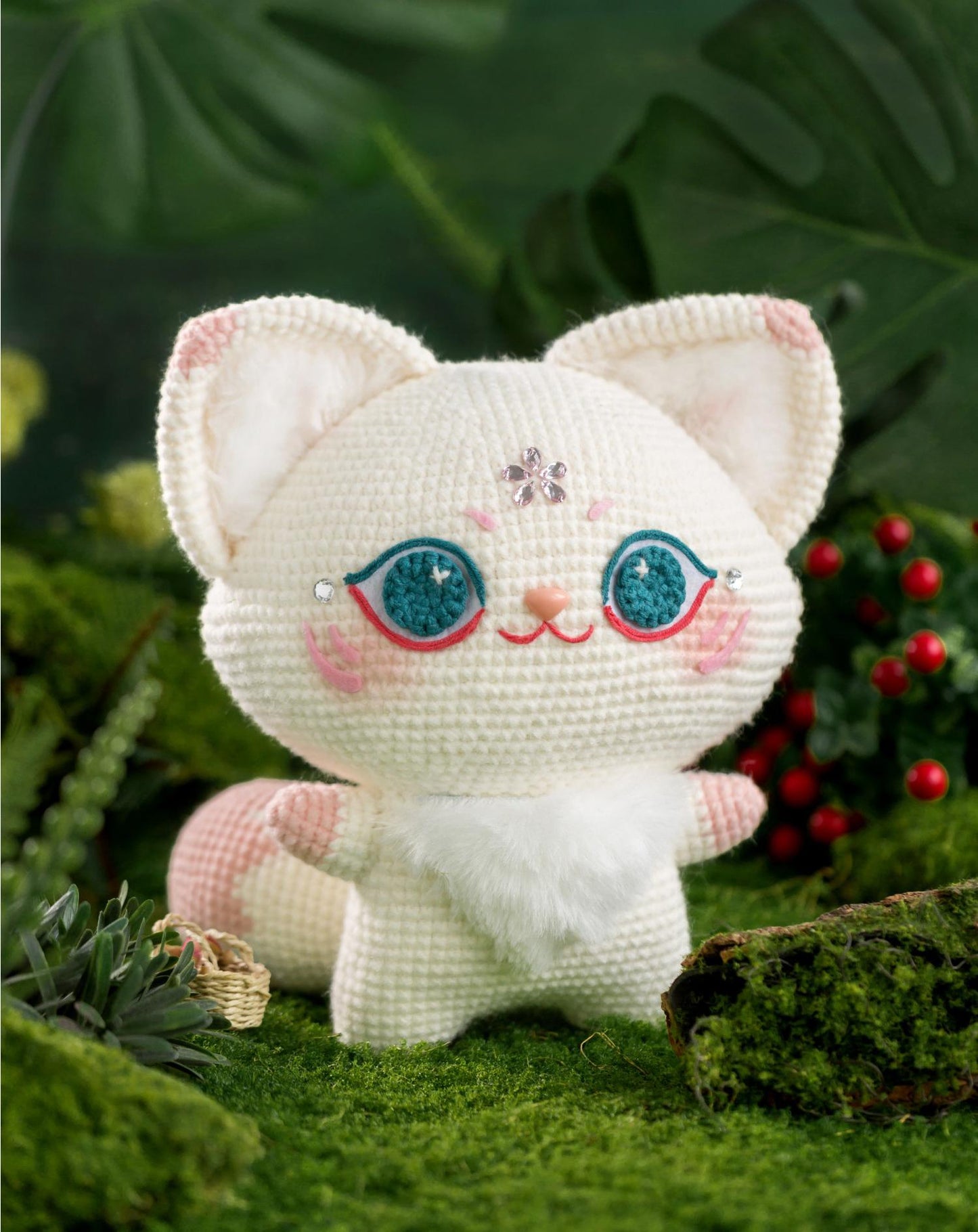 Cutie Fox Crochet Yarn Kit