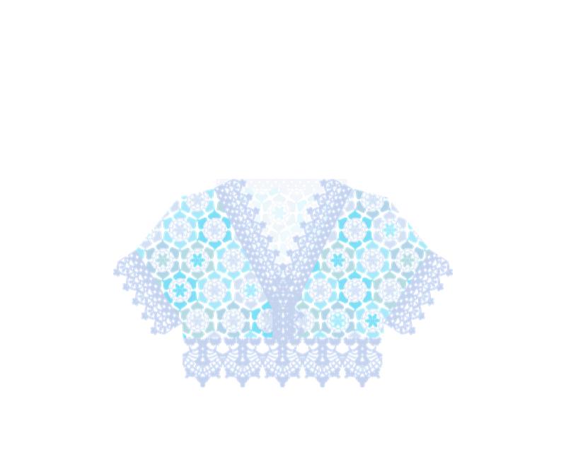 Yili Cardigan Crochet Yarn Kit