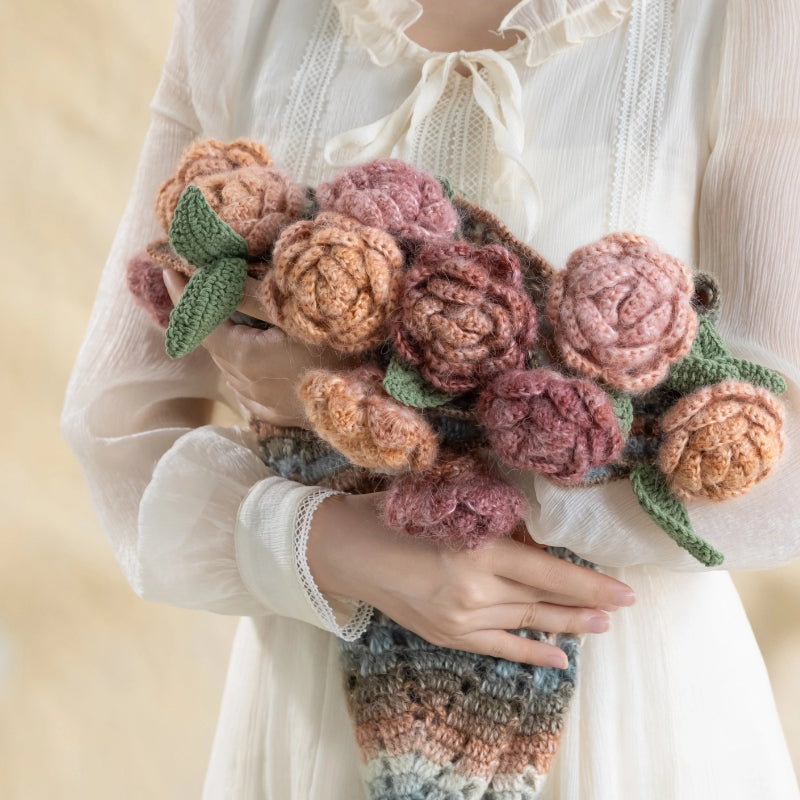 Heartfelt Bouquet Blanket Crochet Pattern