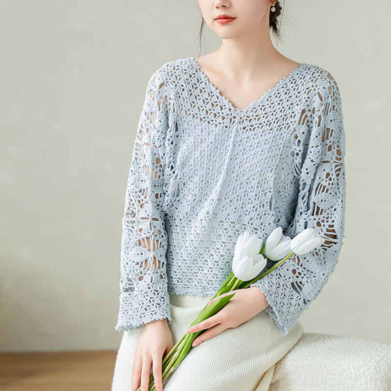 Phoebe Blouse Crochet Pattern