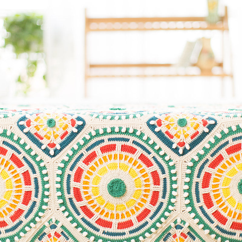 Morocco Mosaic Blanket Digital Crochet Blanket