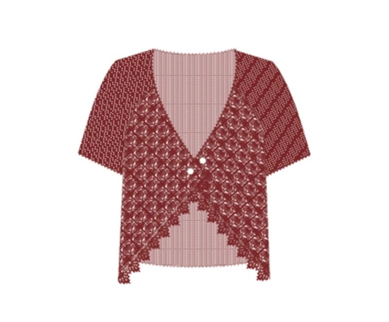 Fangjin Cardigan Crochet Yarn Kit