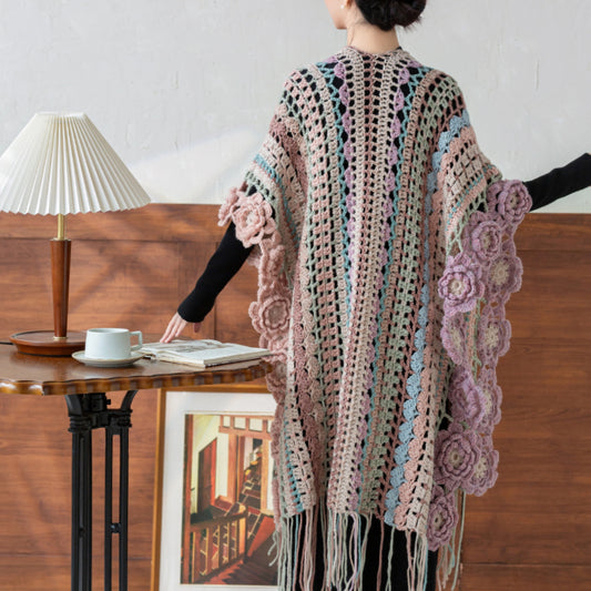 Brocade Twilight Shawl Digital Crochet Pattern