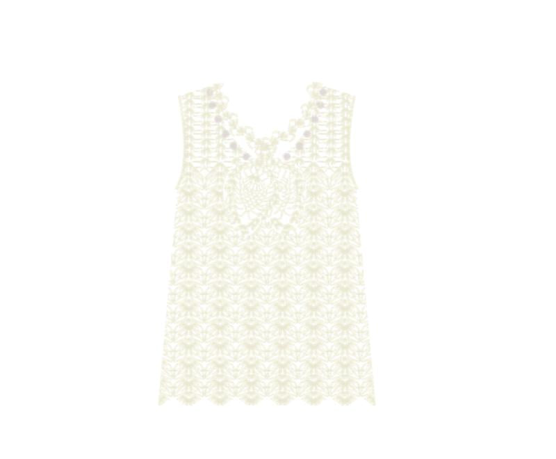 Pineapple Vest Crochet Kit