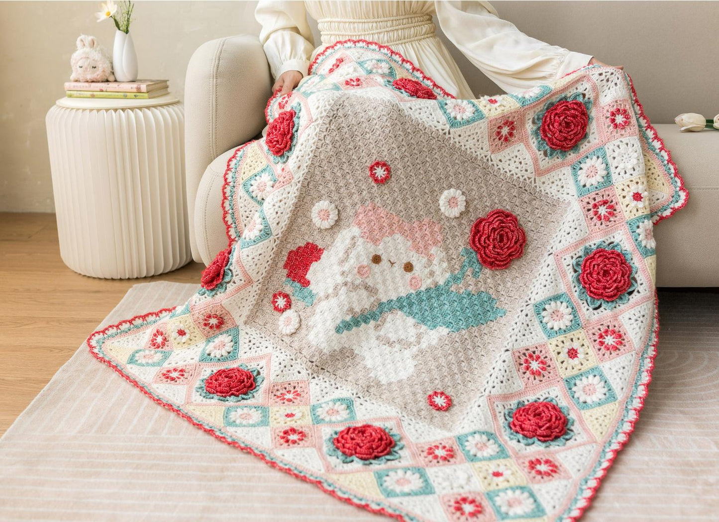 Flora Bunny Crochet Kit