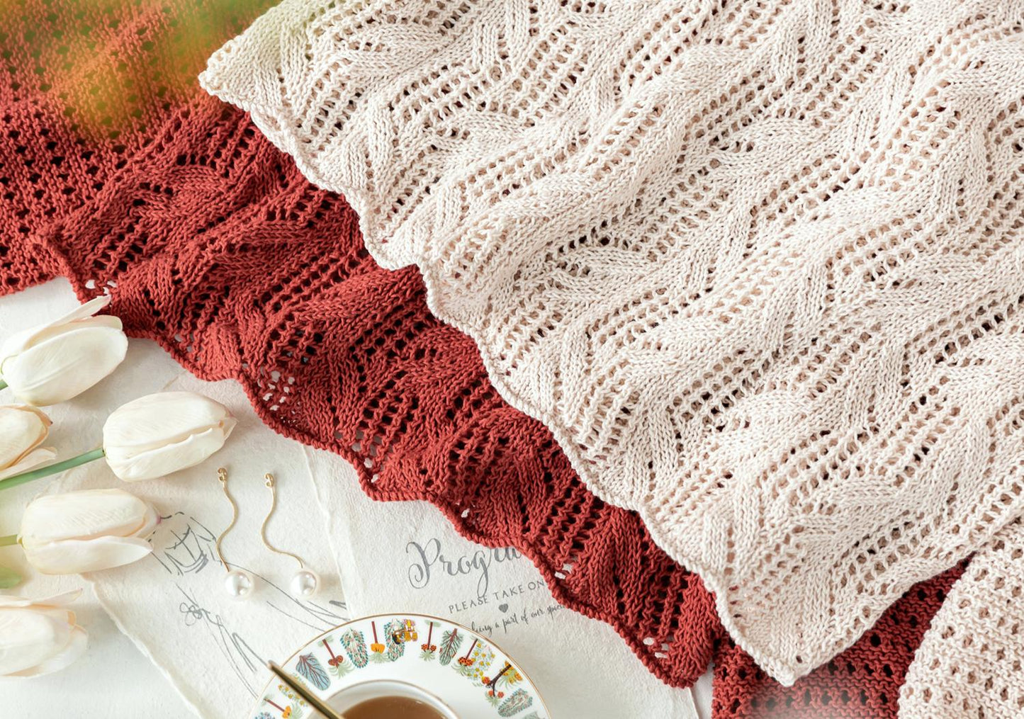 Rhiannon Bell Sleeves Top Knit Yarn Kit