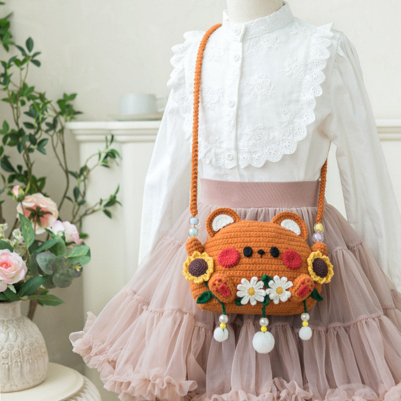 Cutie Flower Bag Digital Crochet Pattern