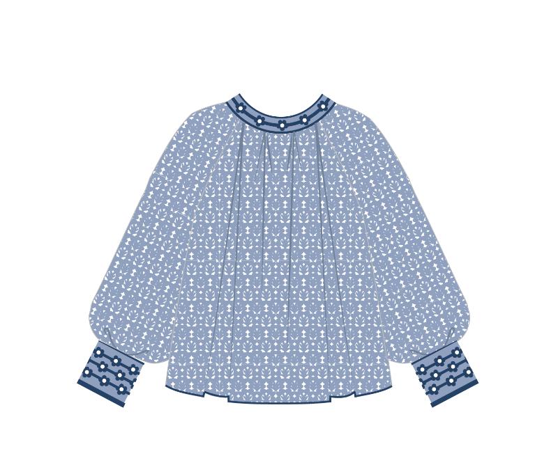 Kit de laine à crocheter pour pull Boya | La famille de Susan