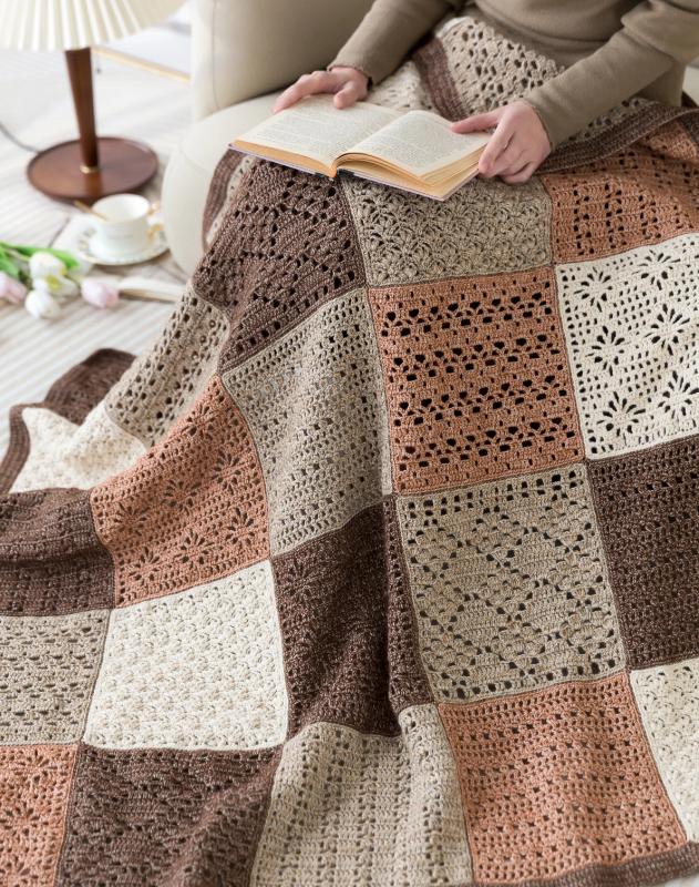 Rain Fog Blanket Crochet Pattern