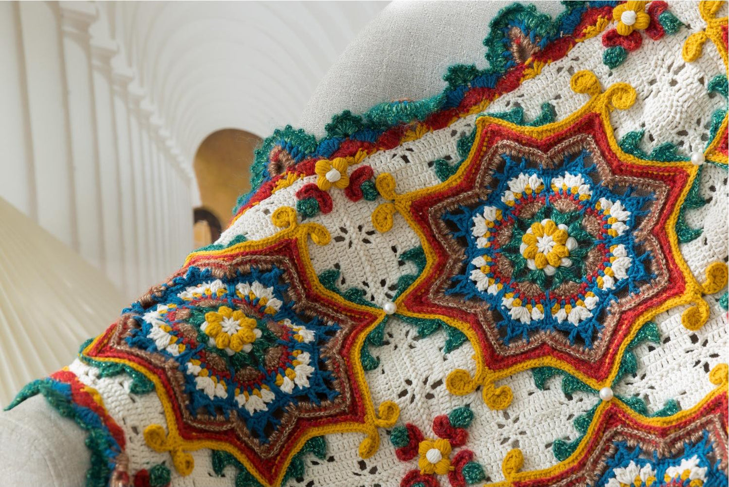Glory Wave Title Blanke Crochet Pattern