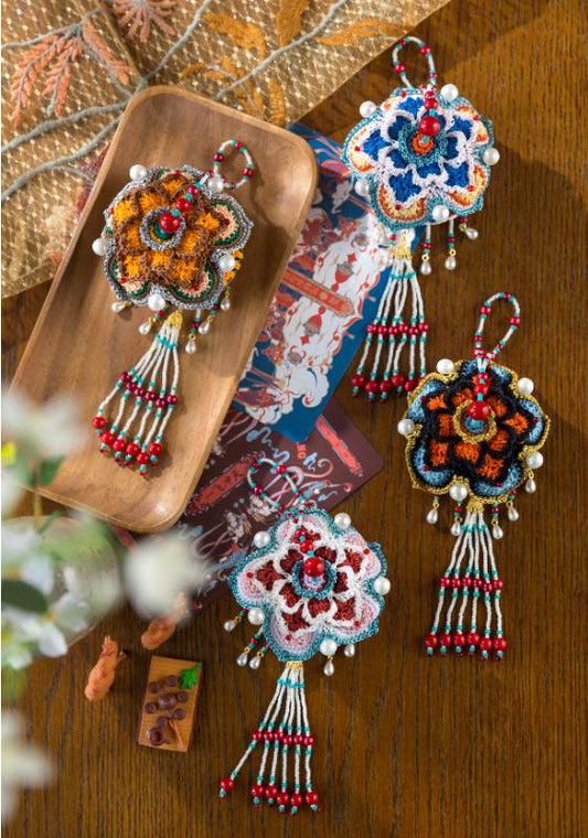 Yuanji Imperial Canopy Sachet Häkelanleitung Digital