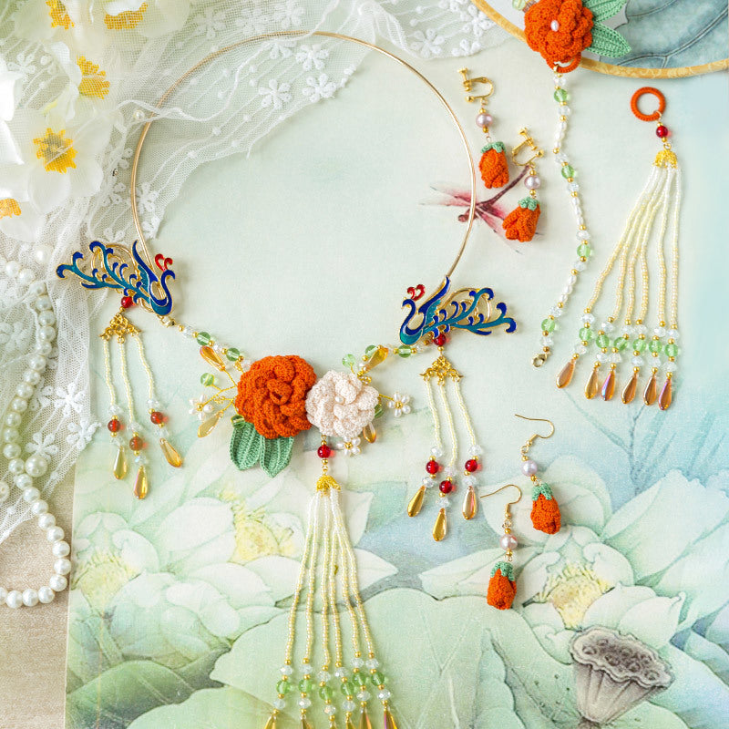 Jade Shadow Jewelry Crochet Pattern