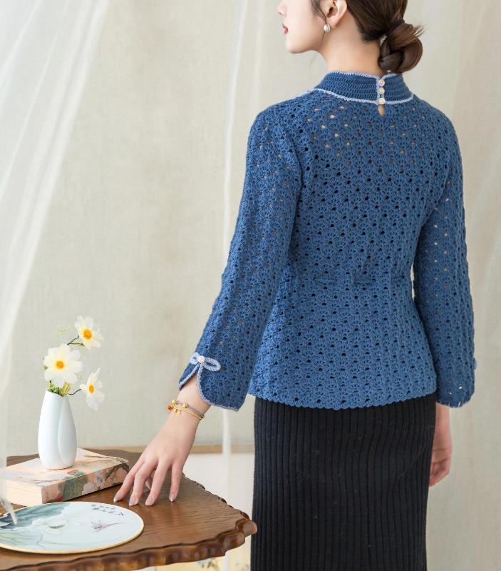 Spiritual Marsh Sweater Crochet Digital Pattern