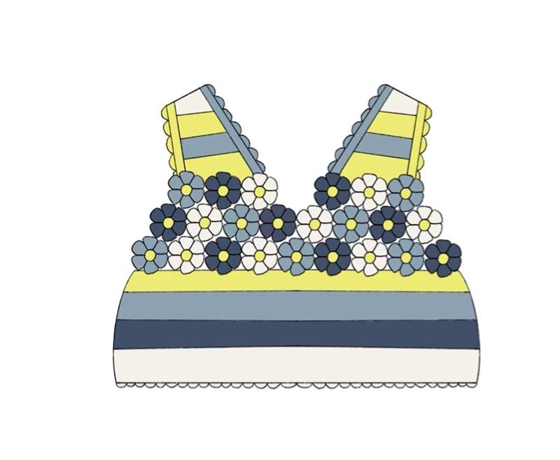 Spring Breeze Vest Crochet Yarn Kit