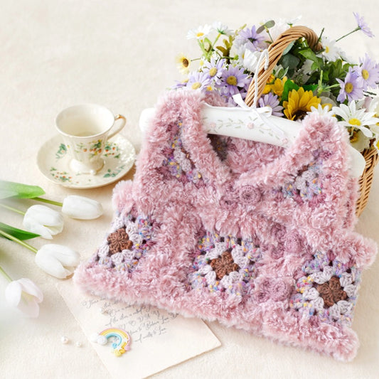 Häkelanleitung für WarmFluff-Weste