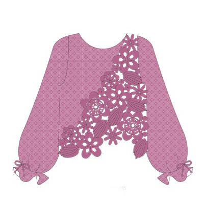 Flower Pullover Crochet Yarn Kit