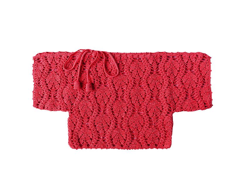 Fallen Leaves Top Crochet Yarn Kit